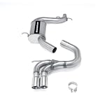 31hDZzMc cL. SL160  Magnaflow 16691 Stainless Steel 3 Single Cat Back Exhaust System