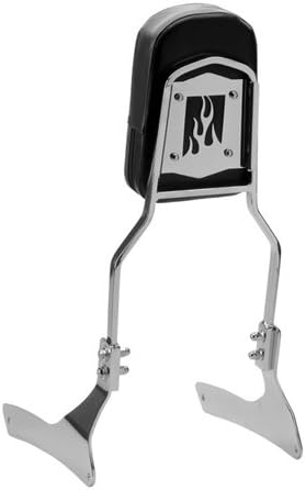 Volar SS010-F Flame Backrest Sissy Bar for Suzuki