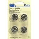 Dritz Class 15 Metal Bobbins - 4/pk