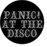 PANIC AT THE DISCO - Logo - Button / Pin