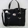 Coach Black Chelsea Black Leather Handbag - 14015 Black
