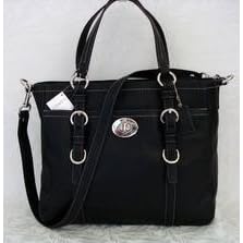 Coach Chelsea Leather Tote Handbag Shoulderbag - 14015 Black