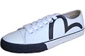 Evisu Nikko Mens Trainer UK10 White Black