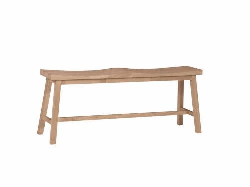 International Concepts BE15-27 Saddle Seat Bench Java