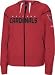 Arizona Cardinals Ladies / Women NFL Dazzle Trim Fashion Red Hoodie