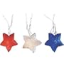 Red, White & Blue Star String Light Set