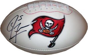 Josh Freeman Autographed/Hand Signed Tampa Bay Buccaneers Logo Football