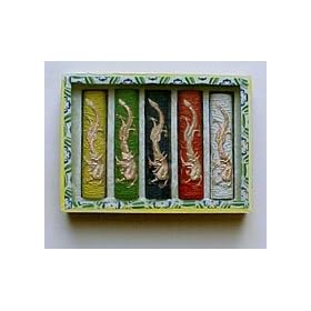 Chinese Coloured Ink Stick Set [Toy]