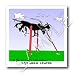 Londons Times Religion Heaven Hell Cartoons - The Grim Leaper - Iron on Heat Transfers Image