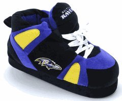 NFL Baltimore Ravens Slippers - One Color LG- Unisex 8 - 9.5