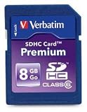 Card, SDHC, 8GB