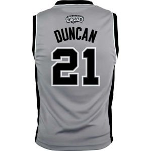 San Antonio Spurs Tim Duncan adidas Youth NBA Revolution 30 Jersey