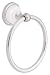 Liberty #112658 CHR/WHT Towel Ring