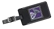 French Horn Leather Luggage Tag
