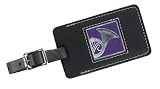 French Horn Leather Luggage Tag