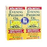 Royal Brittany Evening Primrose Oil 1300mg - Buy 1 get 1 FREE, 60+60 sg., (American Health)