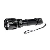 CREE LED Rechargeable Flashlight 500 lumens 3 switch Mode: Strong Brightness / Normal Brightness / Flashing