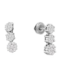 0.75CTW ROUND DIAMOND LADIES FASHION EARRINGS