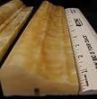 Honey Onyx Chair Rail Decorative Moldings Double Ogee Bullnose Trims 2" x 12"