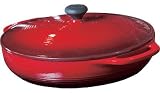 Lodge Enamel 3-qt. Casserole Dish (Blue)