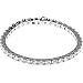 09.00 Ct Tw/ 7 1/4 Inch 18K White Gold Diamond Tennis Bracelet