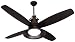 Craftmade UN52OBG Union 52 Inch Ceiling Fan, Oiled Bronze Motor with Oiled Bronze Blades and Integrated CFL Light Kit