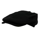 New Wool Blend Ivy Cap-Black