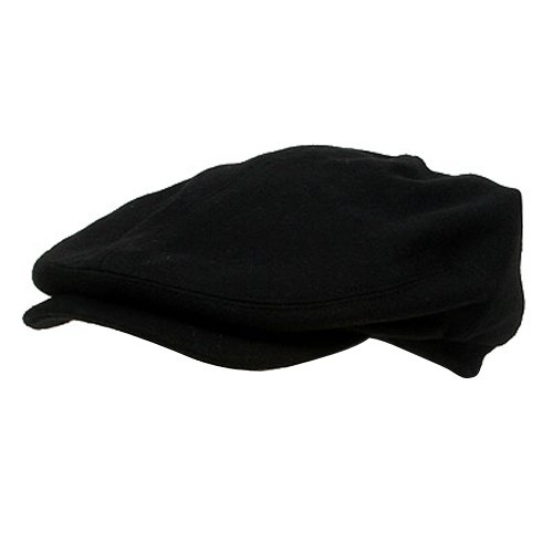 New Wool Blend Ivy Cap-Black