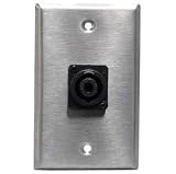Horizon SP1 NL4MP Wall Plate (with 1 Speakon Speaker Connector)