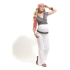 Umstandsmode noppies Stretchhose Marrakech mit Flair & variablem Bund