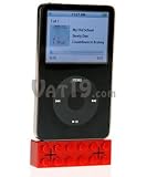 iPod Building Block Portable Speaker - Red