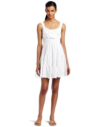 As U Wish Juniors Trim Neck Dress With Elastic Waist