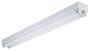 Lithonia Lighting C 240 120 MBE 2INKO Two-Light T12 Fluorescent Ceiling Fixture, White