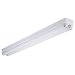 Lithonia Lighting C 240 120 MBE 2INKO Two-Light T12 Fluorescent Ceiling Fixture, White