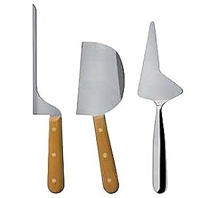 La Via Lattea Set of Soft Cheese Knives by Alessi