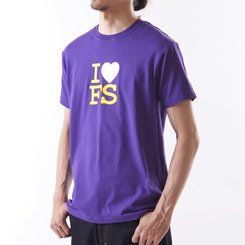 FAT SPORT 【FAT SPORT】Tシャツ 「LOVE SPORT」　パープル