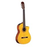 Takamine EG124C G Series Cutaway Acoustic-Electric Classical Guitar, Natural