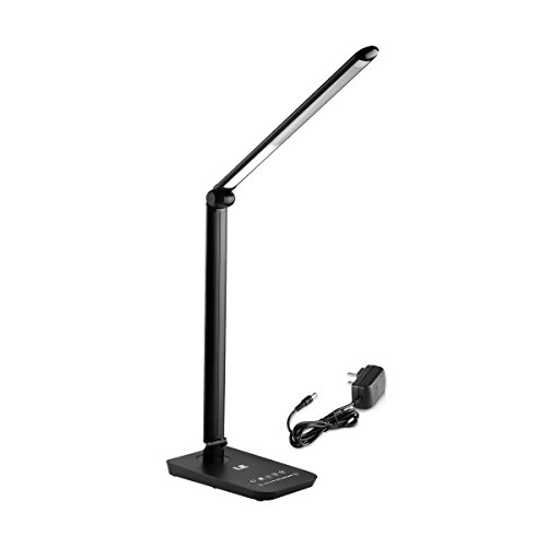 LE 8W Dimmable LED Desk Lamp 7Level Brightness 7 Color Modes Touch