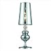 Juno Table Lamp Size: 31.25 H x 9.8 W x 9.8 D, Finish / Shade Color: Chrome / Chrome