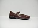 Josef Seibel 'Lavonna' Leather Mary Jane Flat (36EU Brandy)