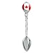 Canada Country Flag Novelty Collectible Demitasse Tea Coffee Spoon