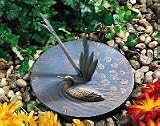 Verdigris Loon Sundial