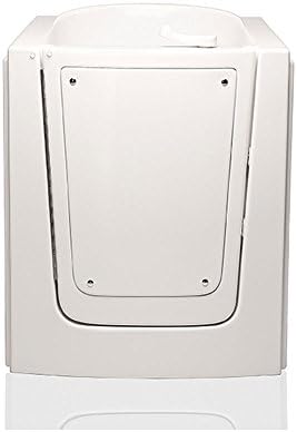 American Tubs LOVE3238W 33" x 38" Air & Hydro Massage Soaker Walk-in Bathtub - Right Drain (White)