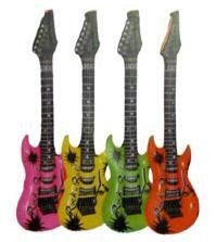 Inflatable guitar