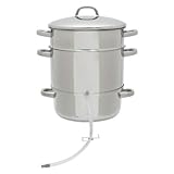 Victorio Vkp1047 Stainless Steel Steam Juicer, 11-1/2-Quart