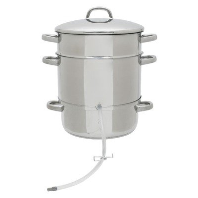 Victorio Vkp1047 Stainless Steel Steam Juicer, 11-1/2-Quart