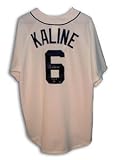 Al Kaline Signed Detroit Tigers White Jersey - HOF 80