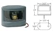 Truck-Lite Model 26 Bulb Replaceable, gray