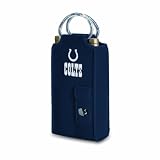 NFL Indianapolis Colts Metro Brunello Insulated Neoprene Two-Bottle Wine Tote with Corkscrew
