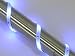 Beat-sonic La3b 15 Blue Led Strip Light 13 Inches With White Base